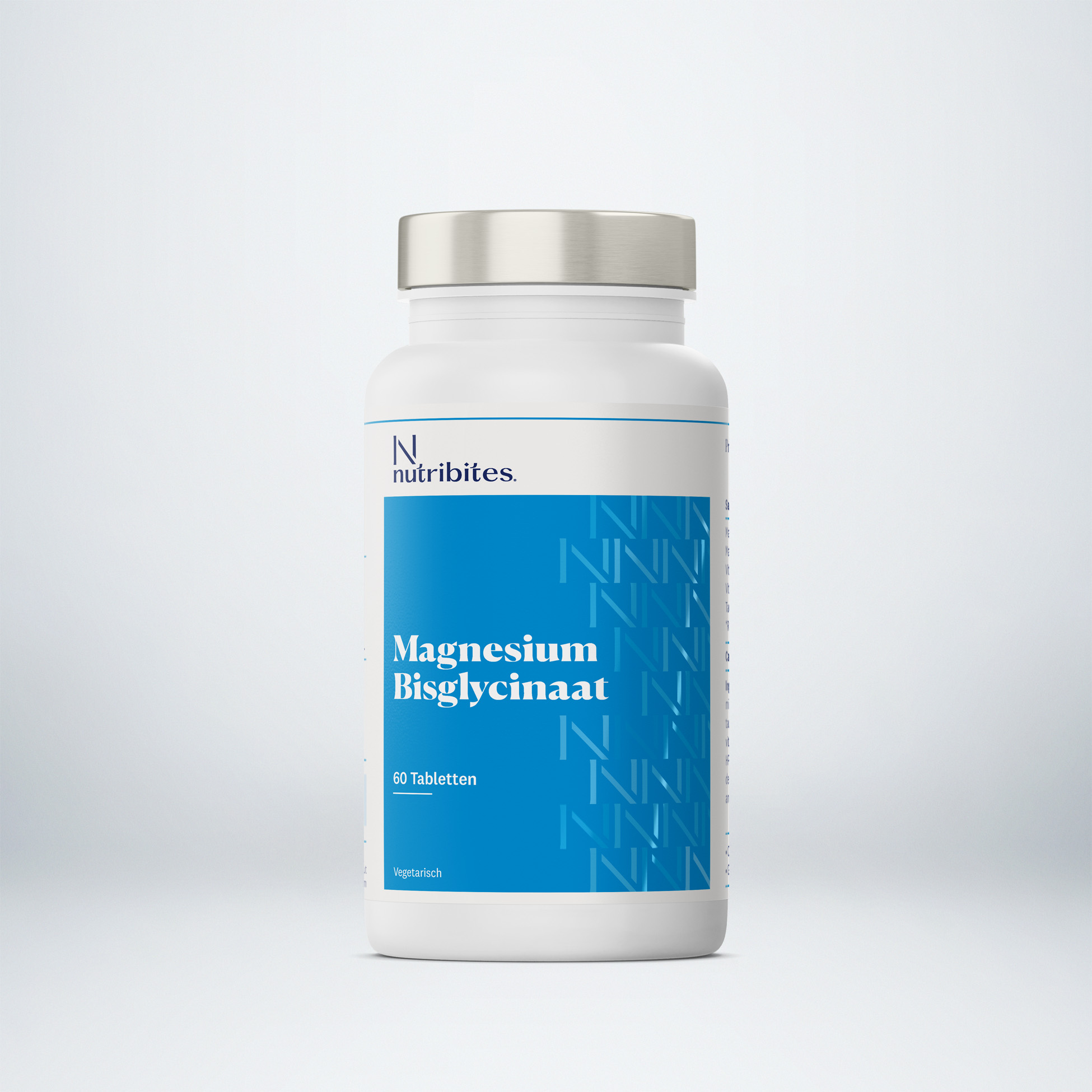  Magnesium Bisglycinaat - met de twee beste vormen van magnesium - 60 vegetarische tabletten