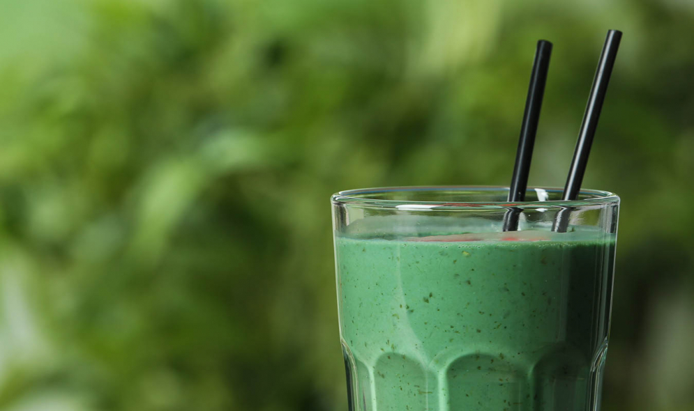 groene-smoothie-proteine-collageen-spinazie