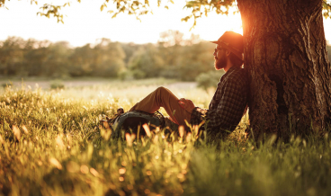 man-cortisol-balans-stress-rust-ontspanning-natuur