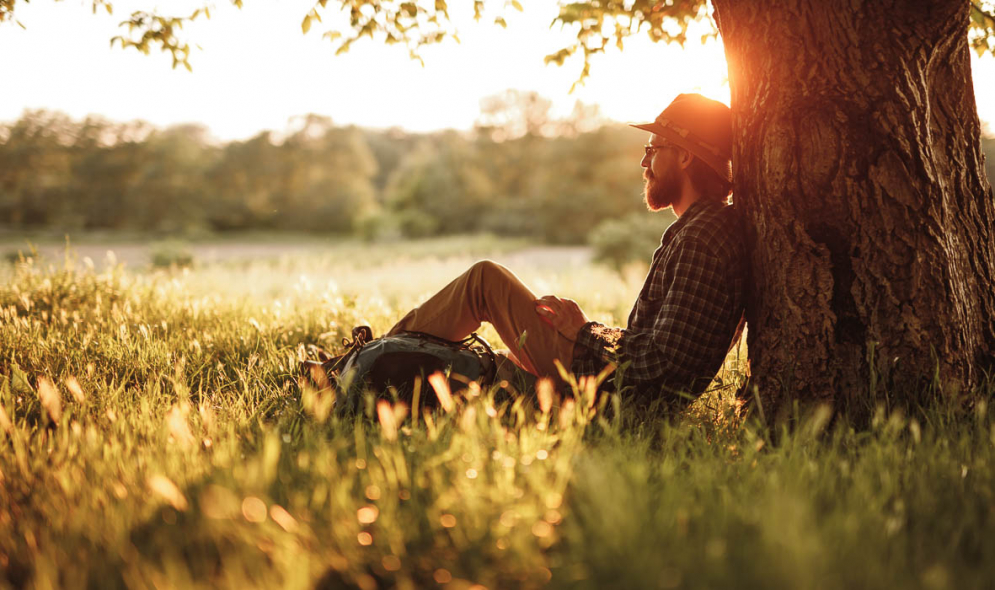 man-cortisol-balans-stress-rust-ontspanning-natuur