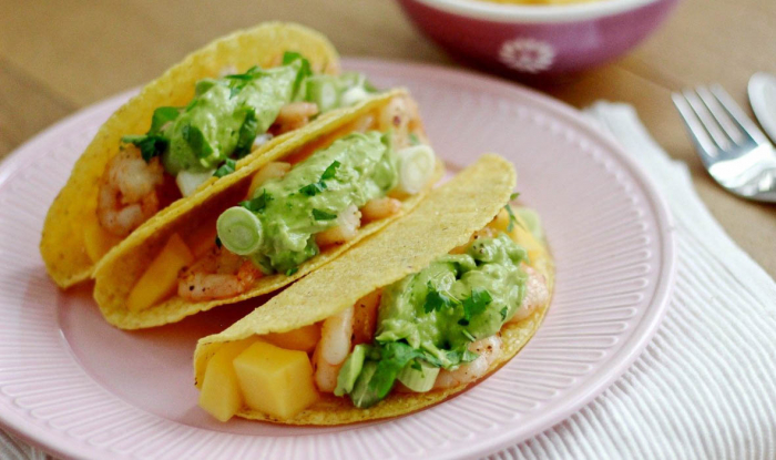 taco-gamba-garnaal-mango-recept-jodium-voeding